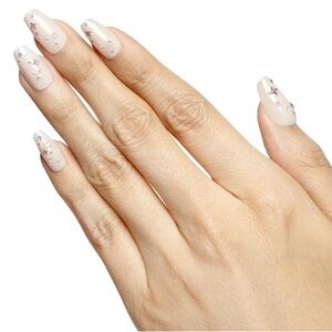 Olive & June Maximalist Instant Mani Press-On Nails‎ - Puffy Sparkles and Pearls